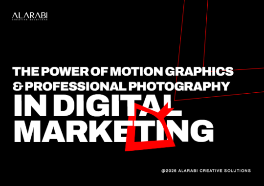 The Power of Motion Graphics & Professional Photography in Digital Marketing