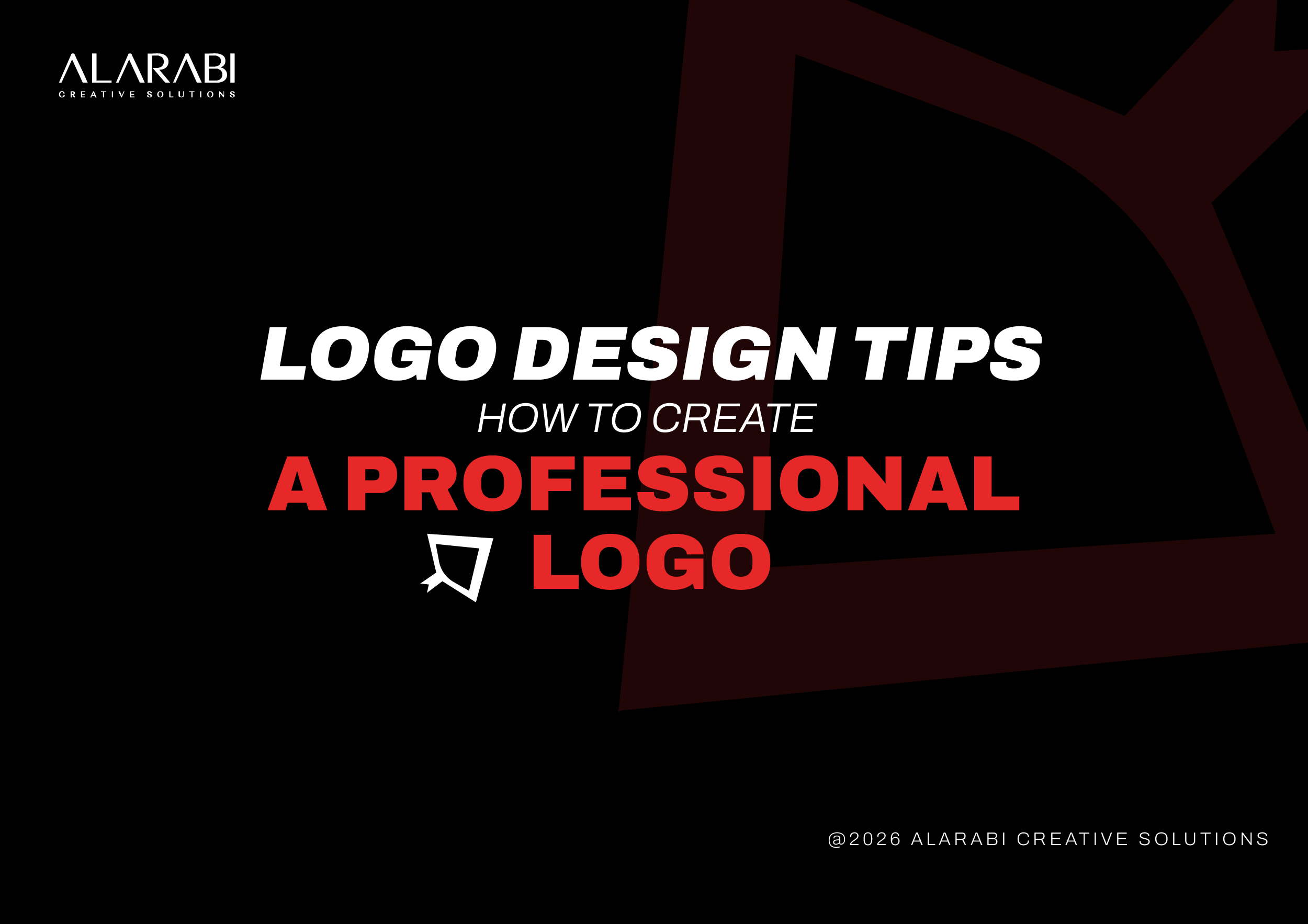 Logo Design Tips: How to Create a Professional Logo