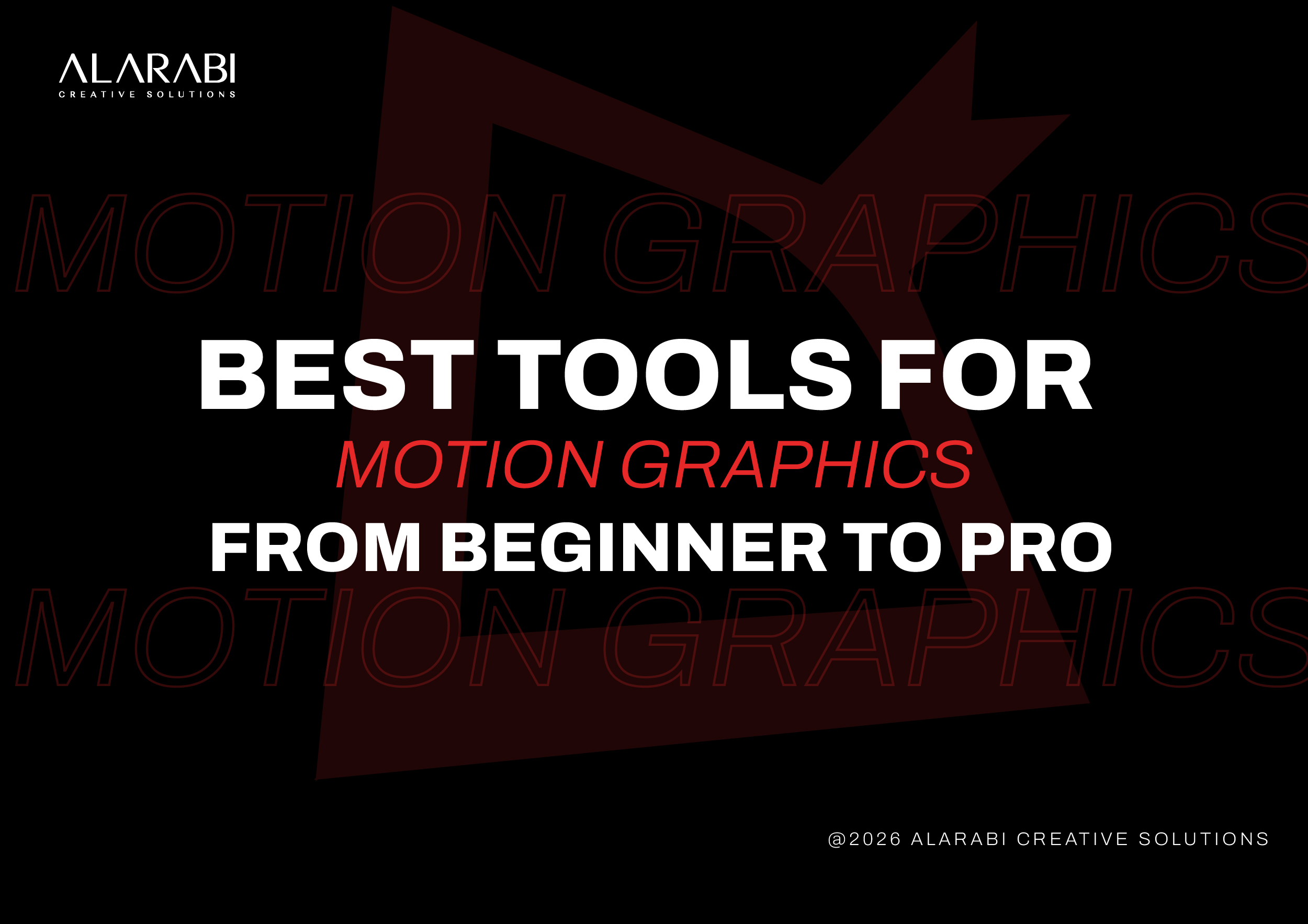 BEST TOOLS FOR MOTION GRAPHICS